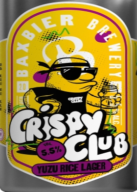 Baxbier Crispy Club Yuzu Rice Lager logo