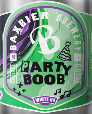 Baxbier Partyboob logo