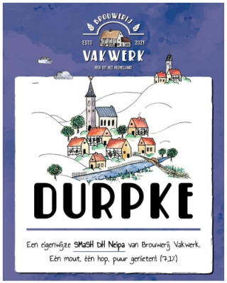 Vakwerk Durpke bier logo