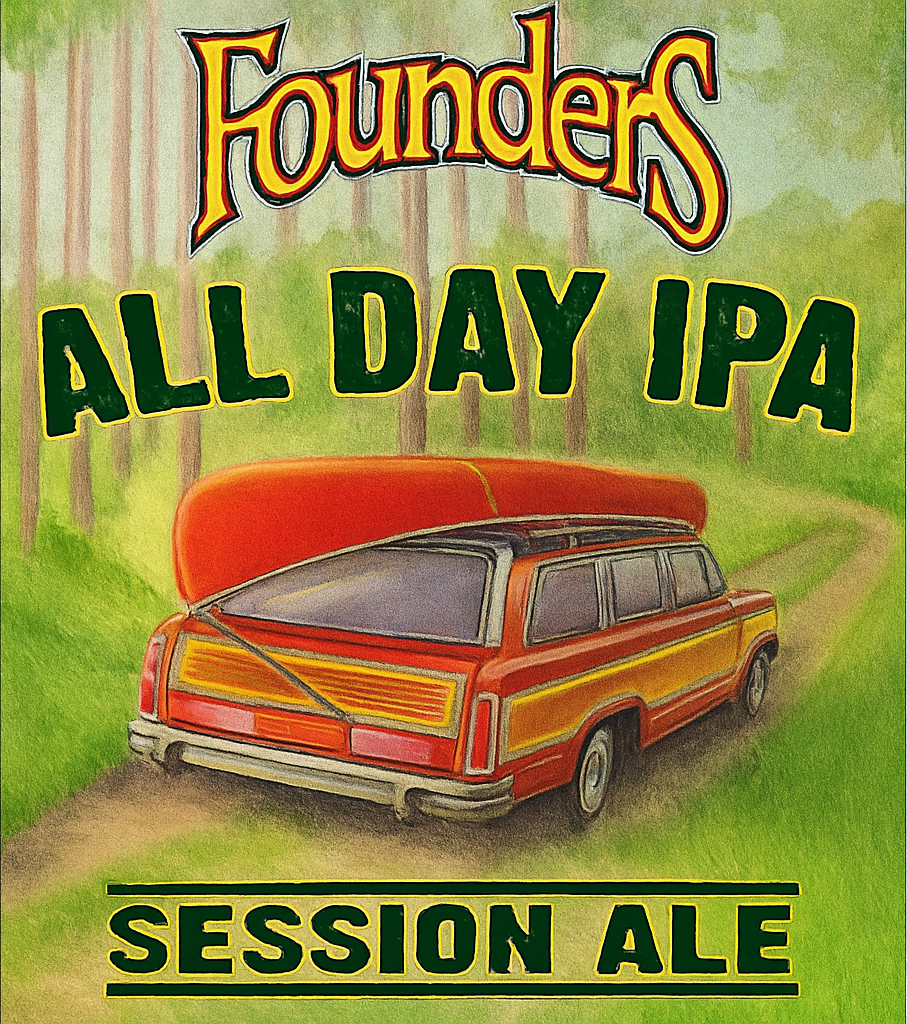 Etiket van Founders All Day IPA