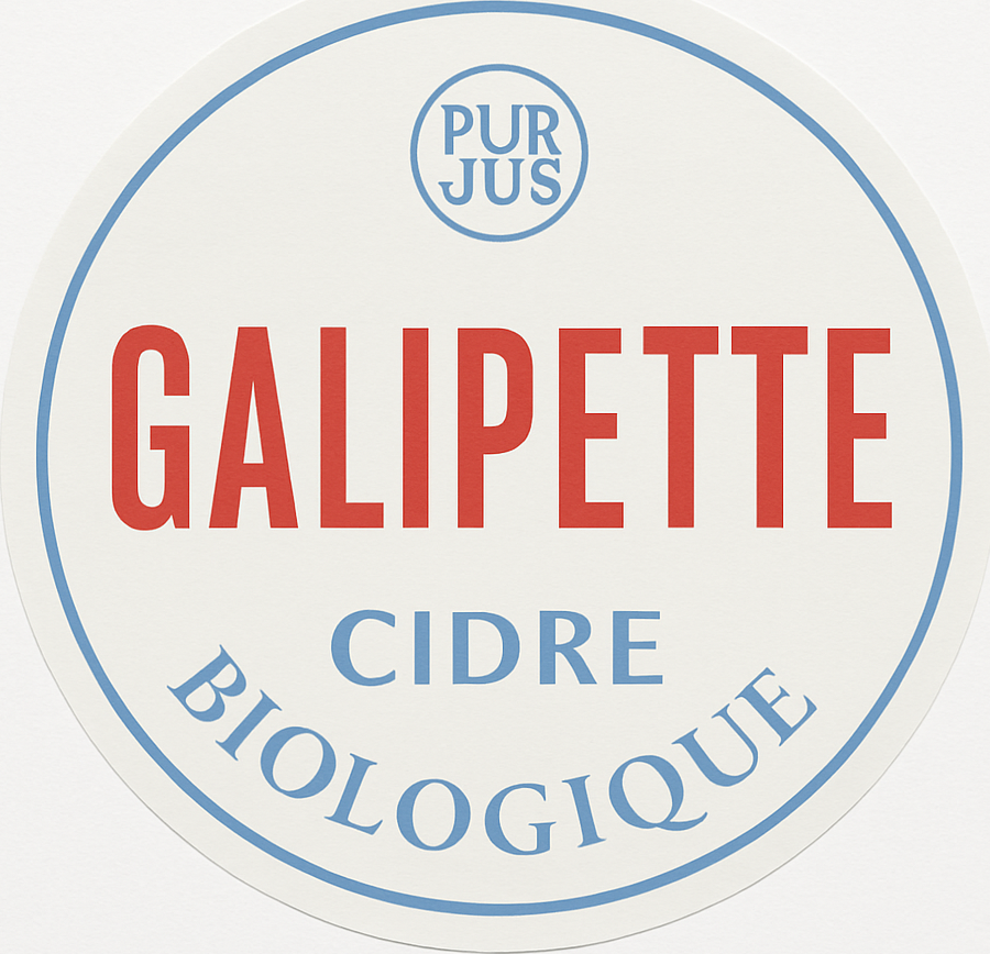 Etiket van Galipette Biologique