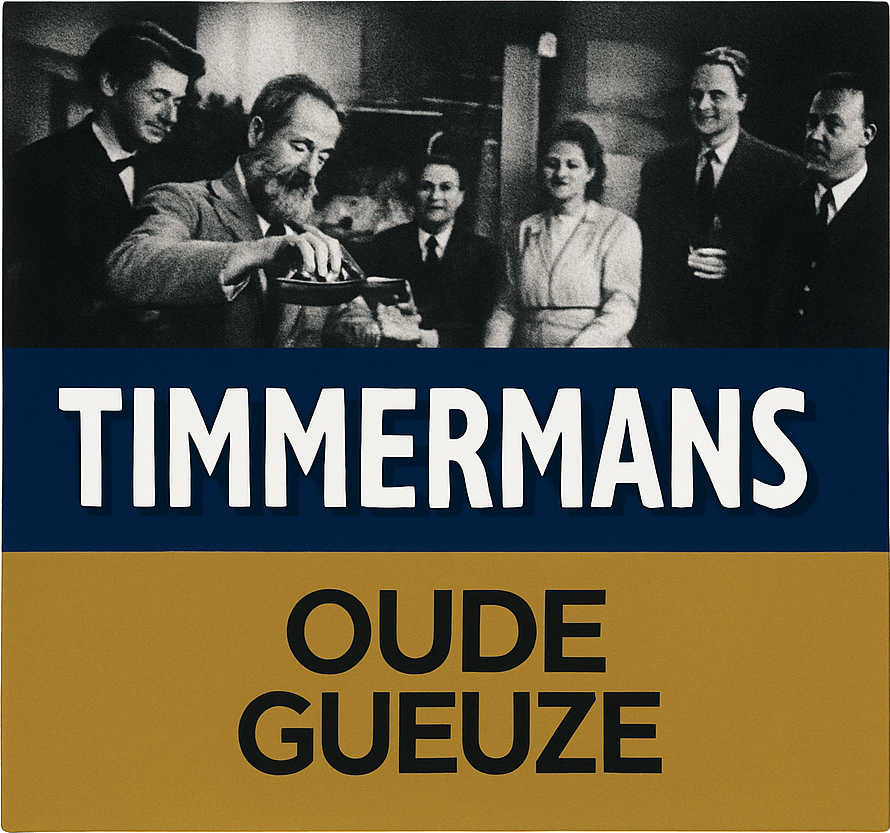 Etiket van Timmermans Oude Gueuze