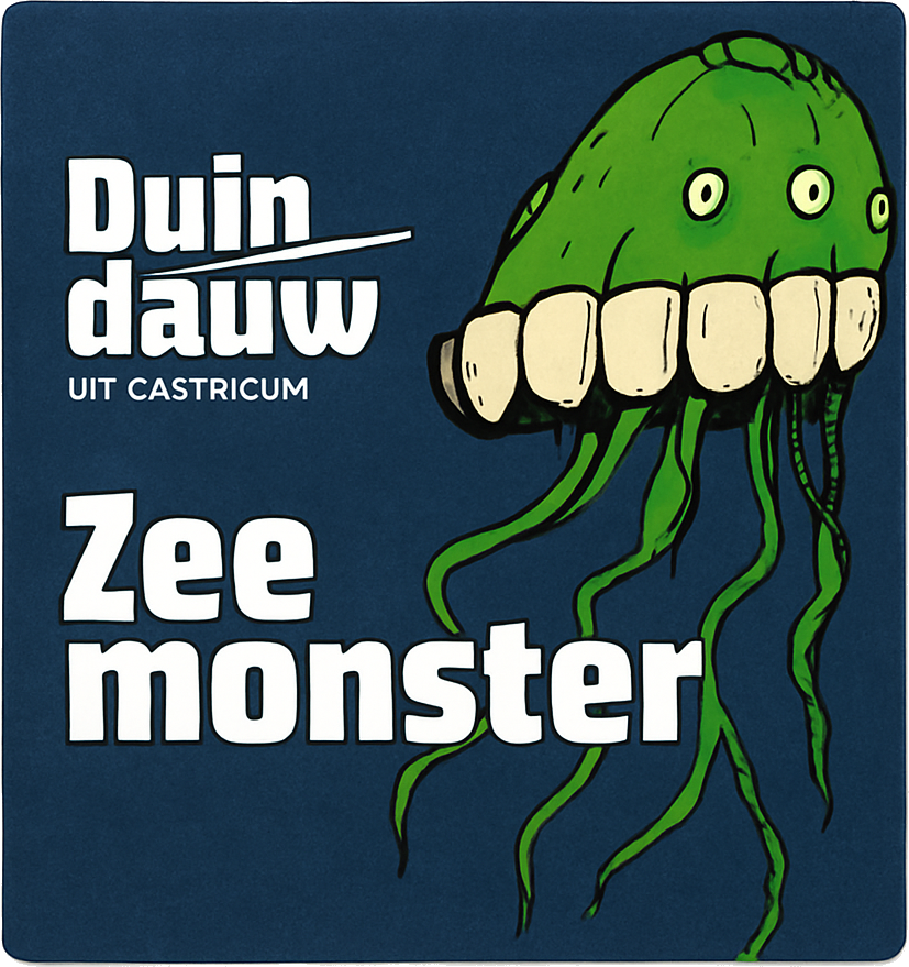 Etiket van Duindauw Zeemonster