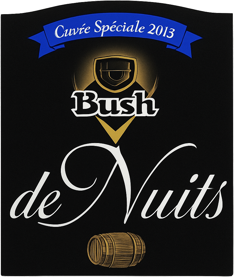 Etiket van Bush De Nuits