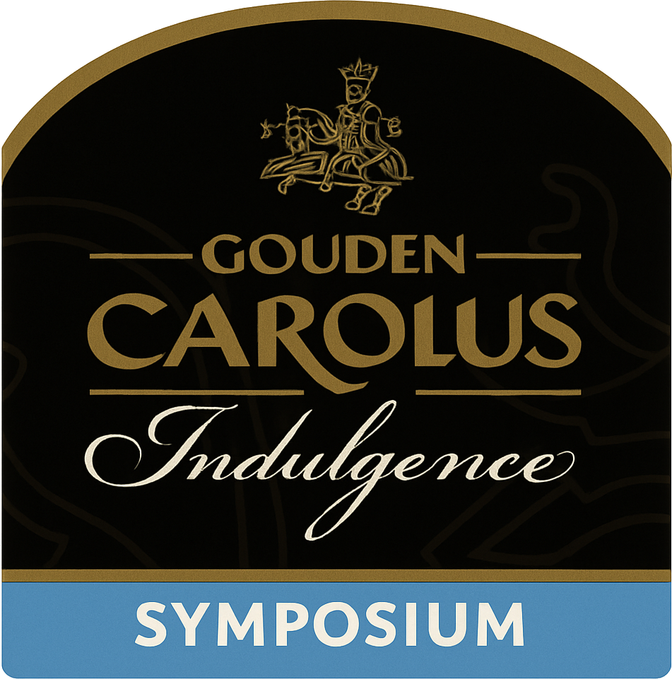 Etiket van Gouden Carolus Indulgence 2026 Symposium