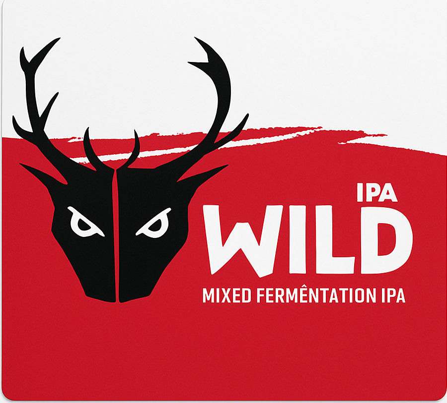 Etiket van Wild Beer Co IPA