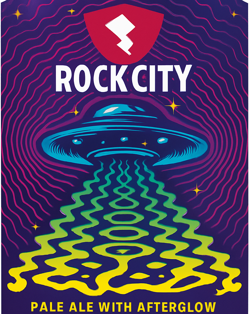 Etiket van Rock City Reverb