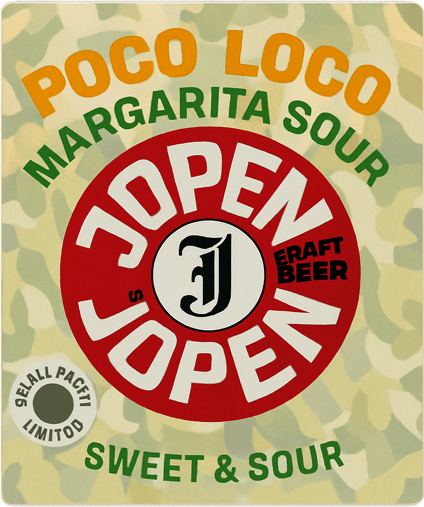 Etiket van Jopen Poco Loco