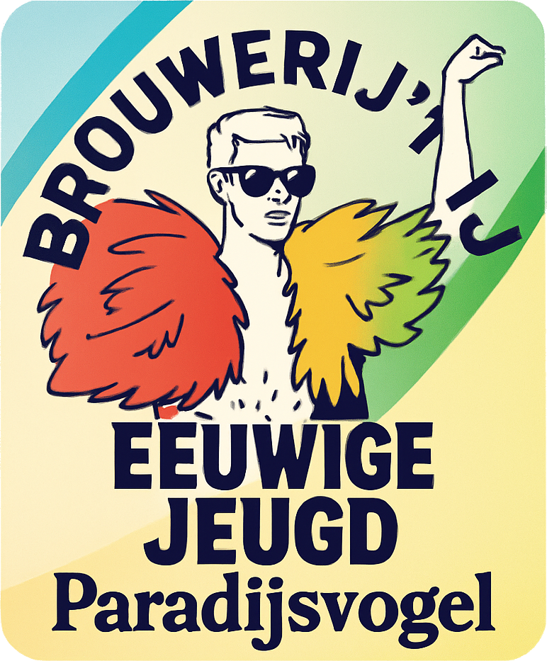 Etiket van IJ Paradijsvogel