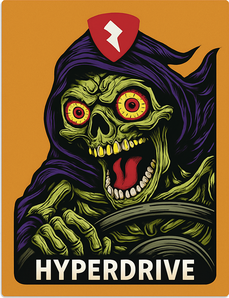 Etiket van Rock City Hyperdrive