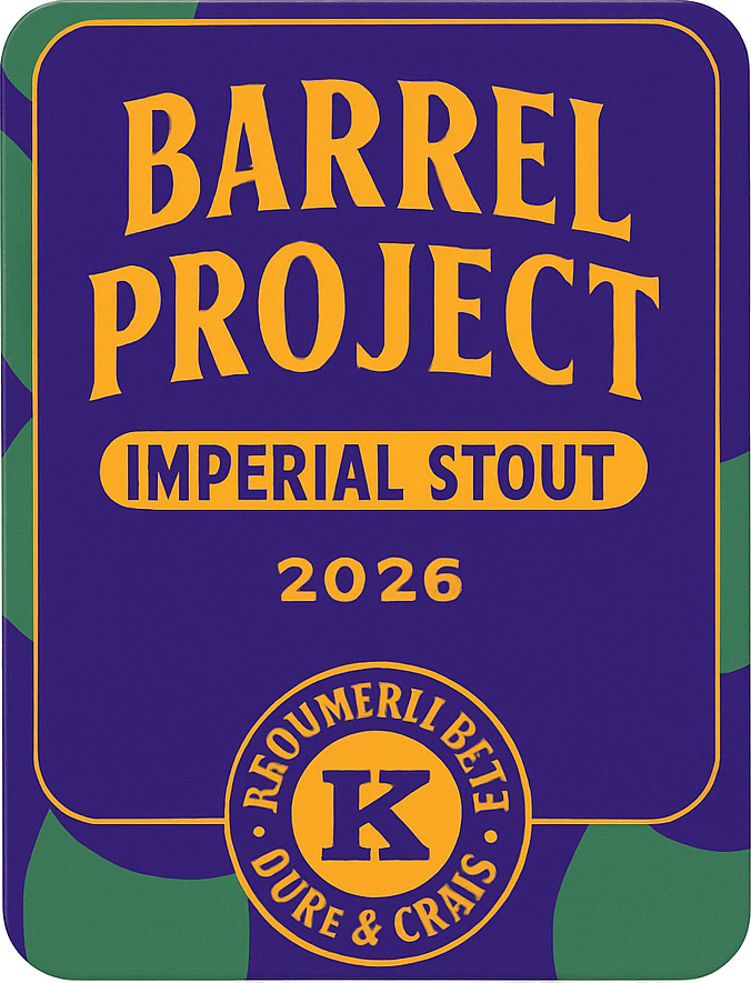 Etiket van Kees Barrel Project 2026 Imperial Stout