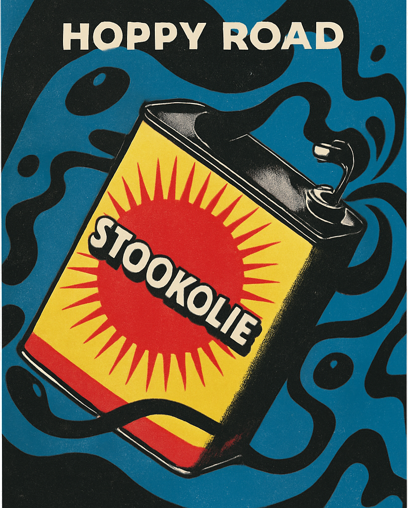 Etiket van Stookolie