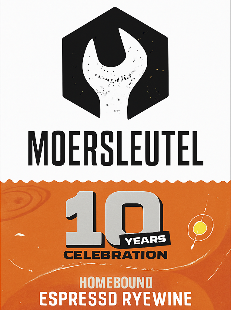Etiket van Moersleutel 10 Years: Homebound