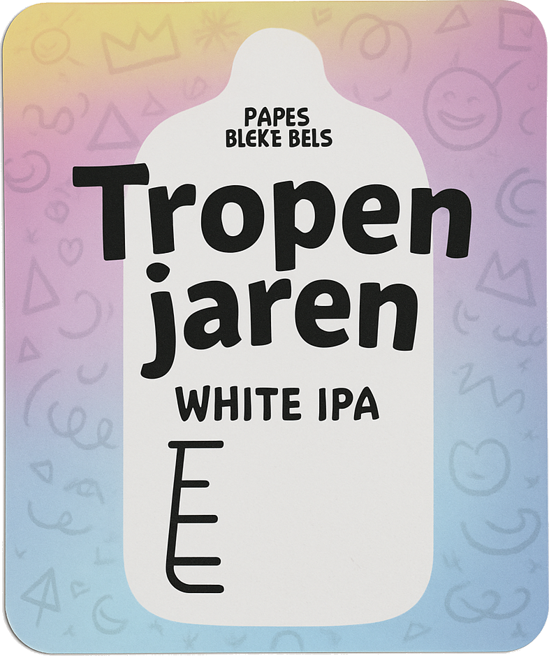 Etiket van Papa's aan de Fles Tropenjaren