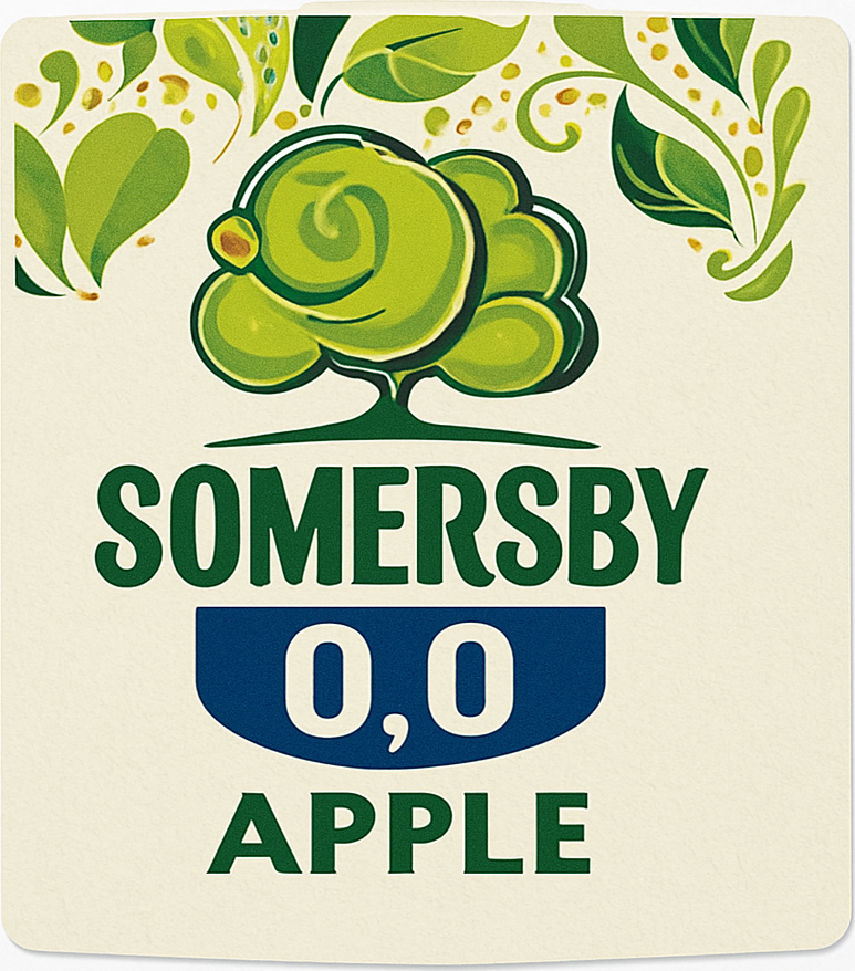 Etiket van Somersby Apple Cider Zero 0.0%