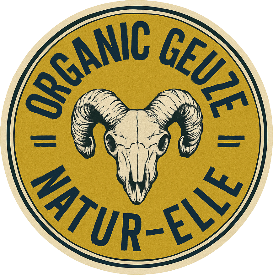 Etiket van Lambiek Fabriek Organic Geuze Natur-Elle