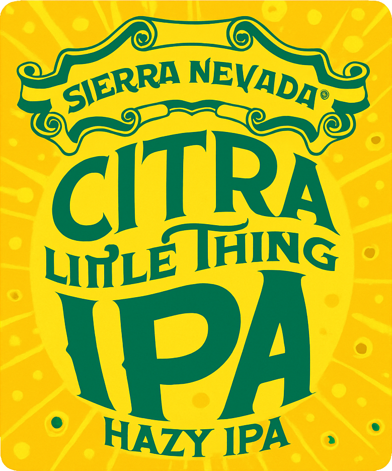 Etiket van Sierra Nevada Citra Little Thing