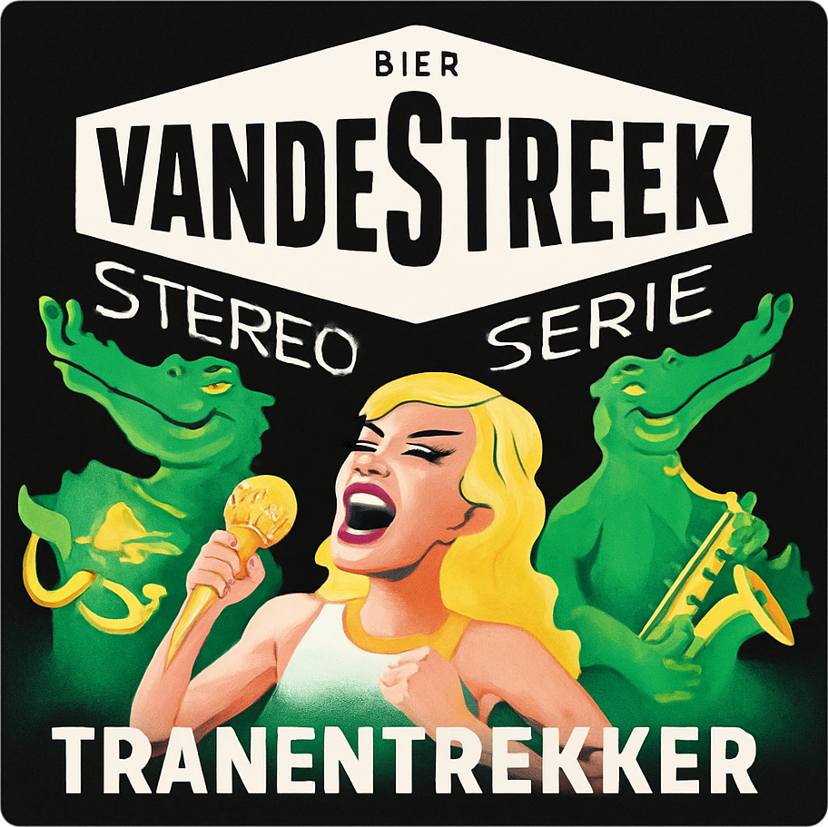 Etiket van vandeStreek Tranentrekker