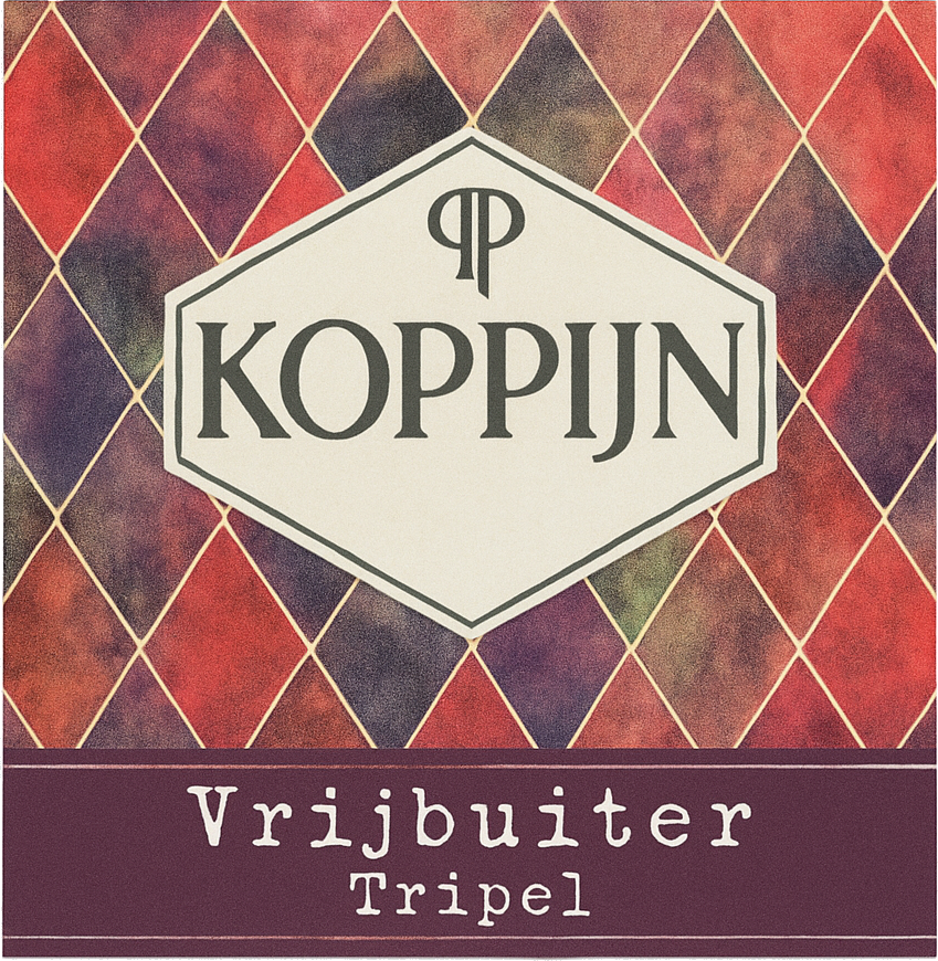 Etiket van Koppijn Vrijbuiter