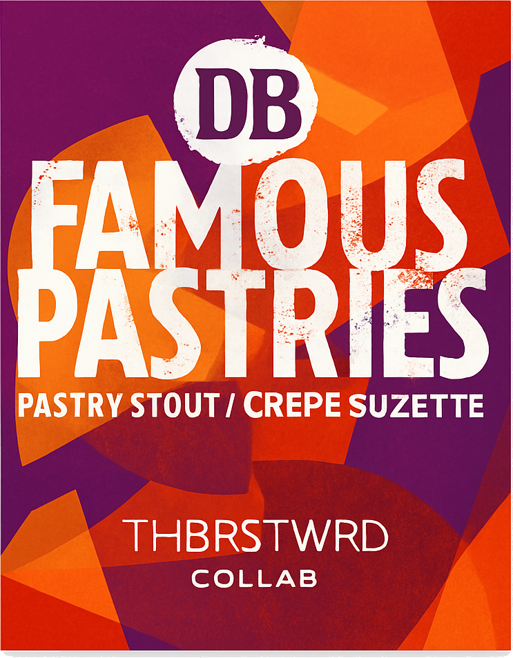 Etiket van Dutch Bargain Famous Pastries: Crepe Suzette