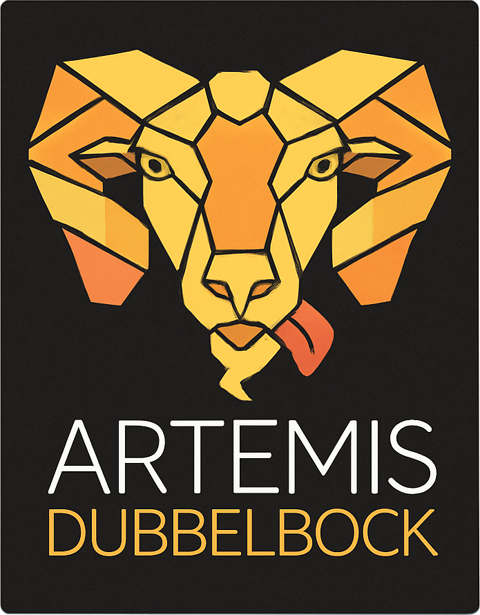 Etiket van Artemis Dubbel Bock