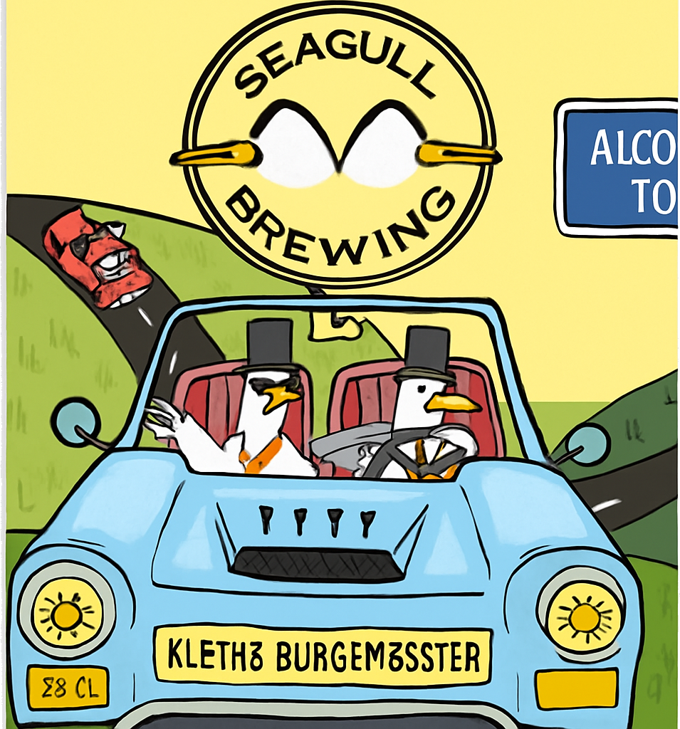 Etiket van Seagull Kleine Burgemeester 0.3%