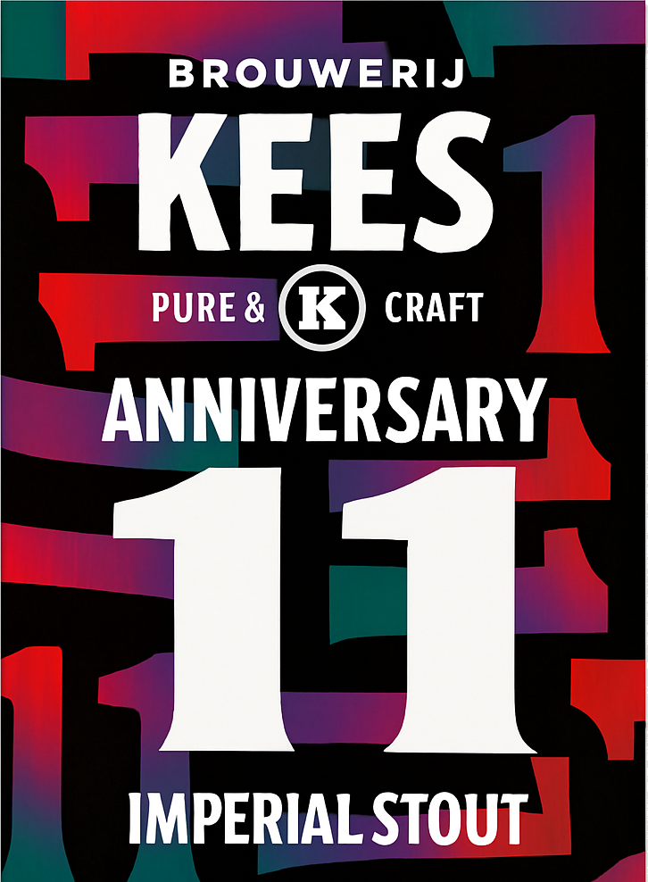 Etiket van Kees Anniversary 11Y: Imperial Stout