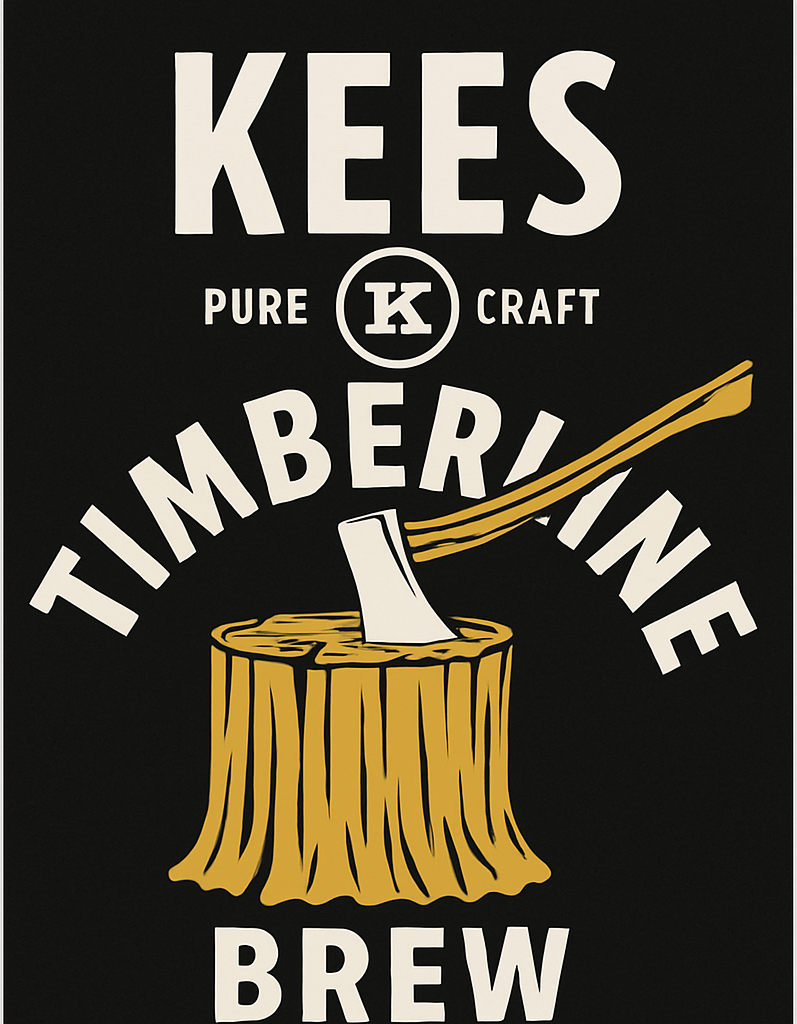 Etiket van Kees Timberline