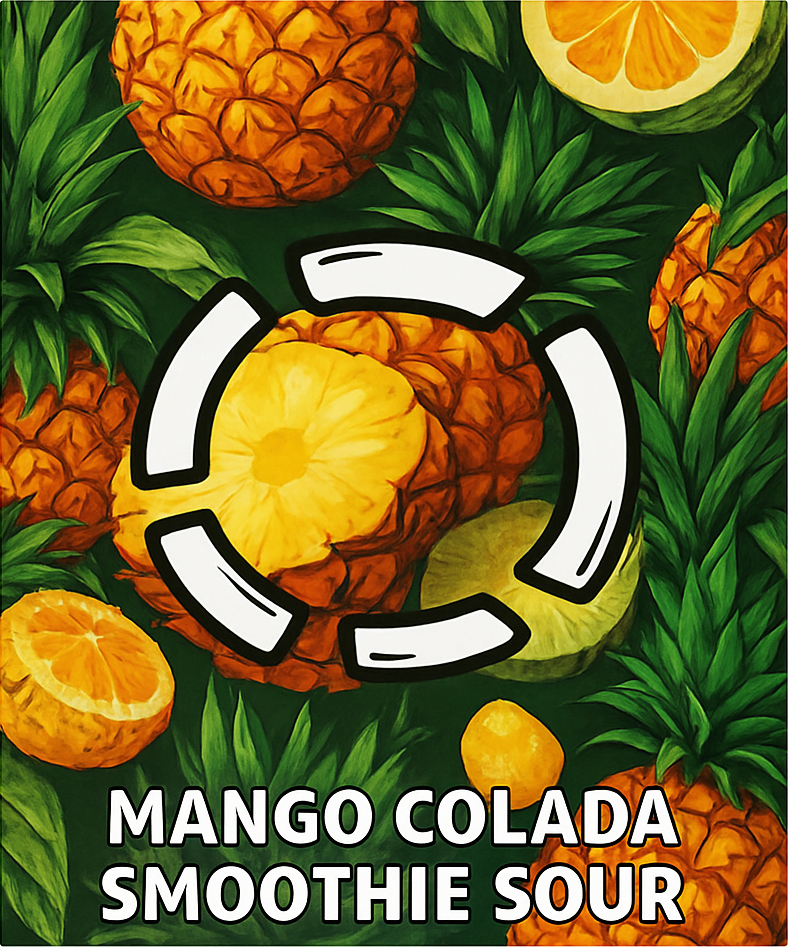 Etiket van LOST Mango Colada