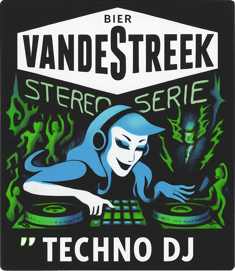 Etiket van vandeStreek Techno DJ