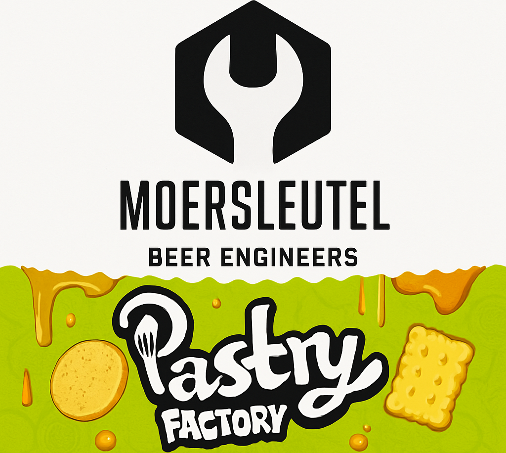 Etiket van Moersleutel Turbinado Cookie