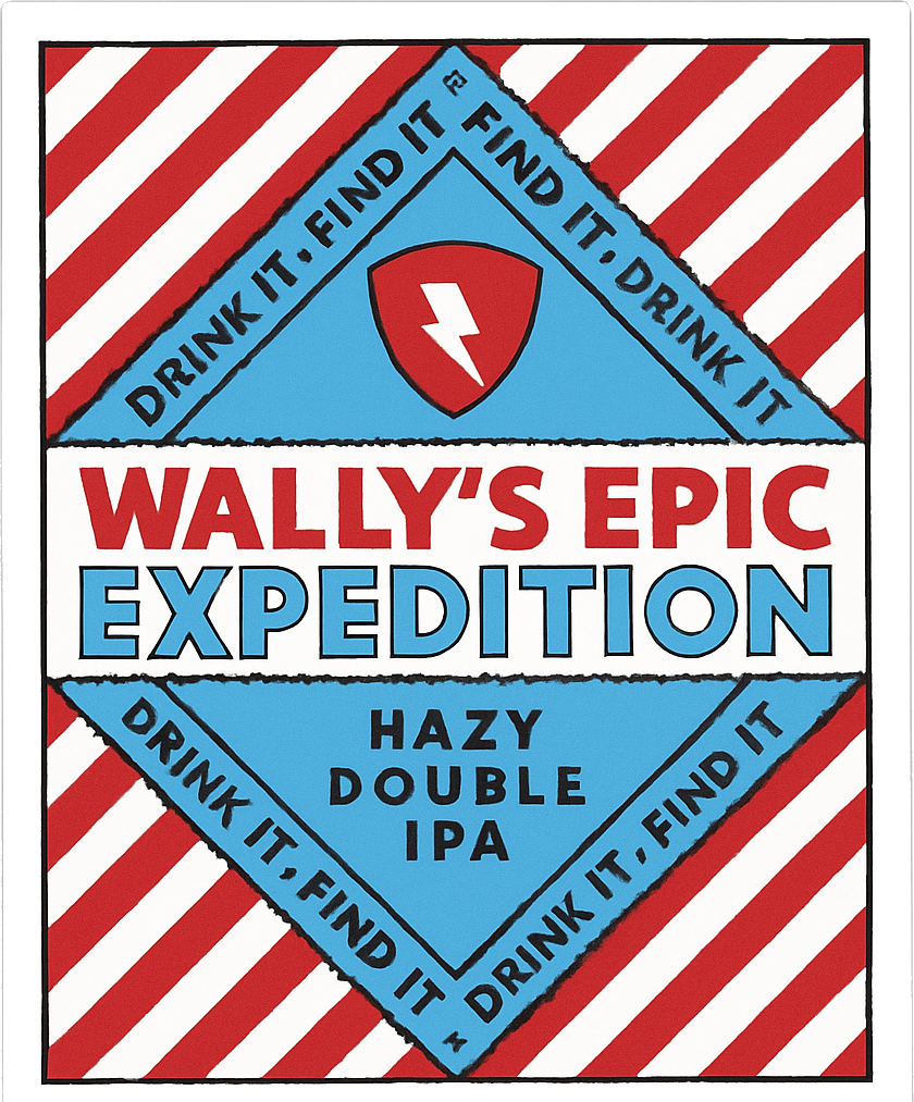 Etiket van Rock City Wally's Epic Expedition