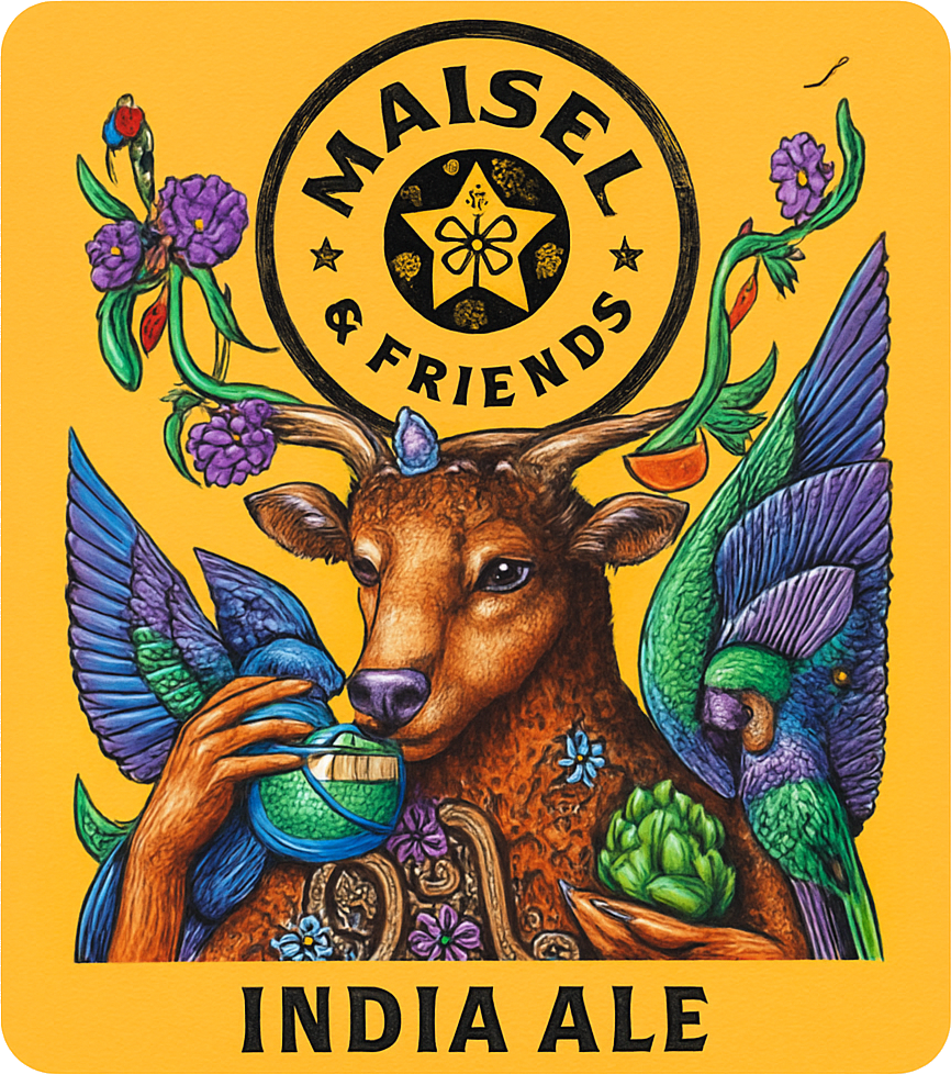 Etiket van Maisel & Friends India Ale