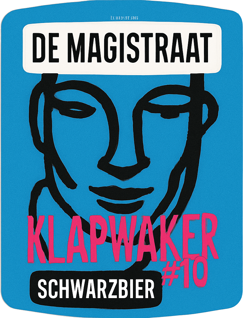 Etiket van De Magistraat Klapwaker #10