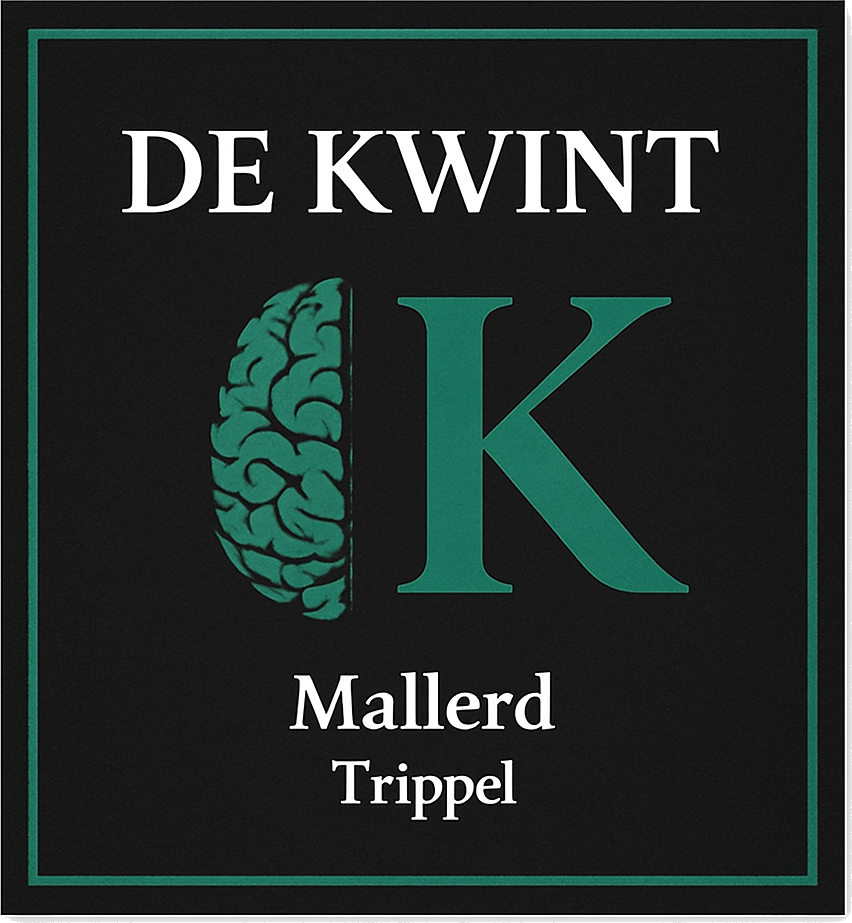 Etiket van De Kwint Mallerd