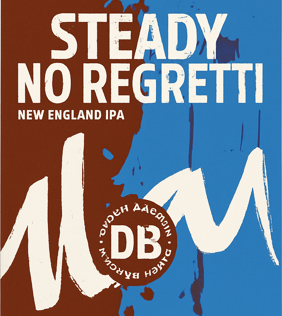 Etiket van Dutch Bargain Steady No Regretti
