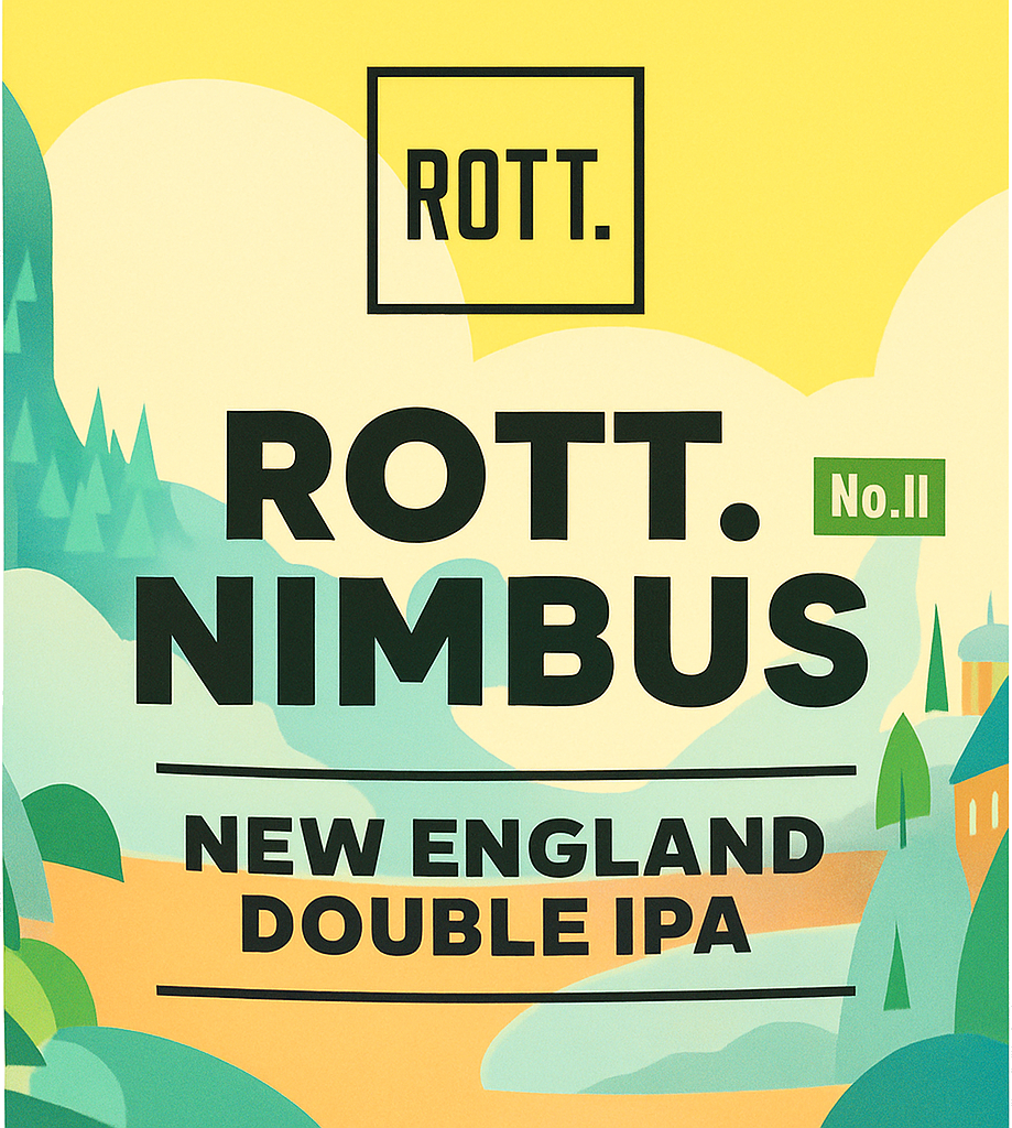 Etiket van ROTT.Nimbus No. II