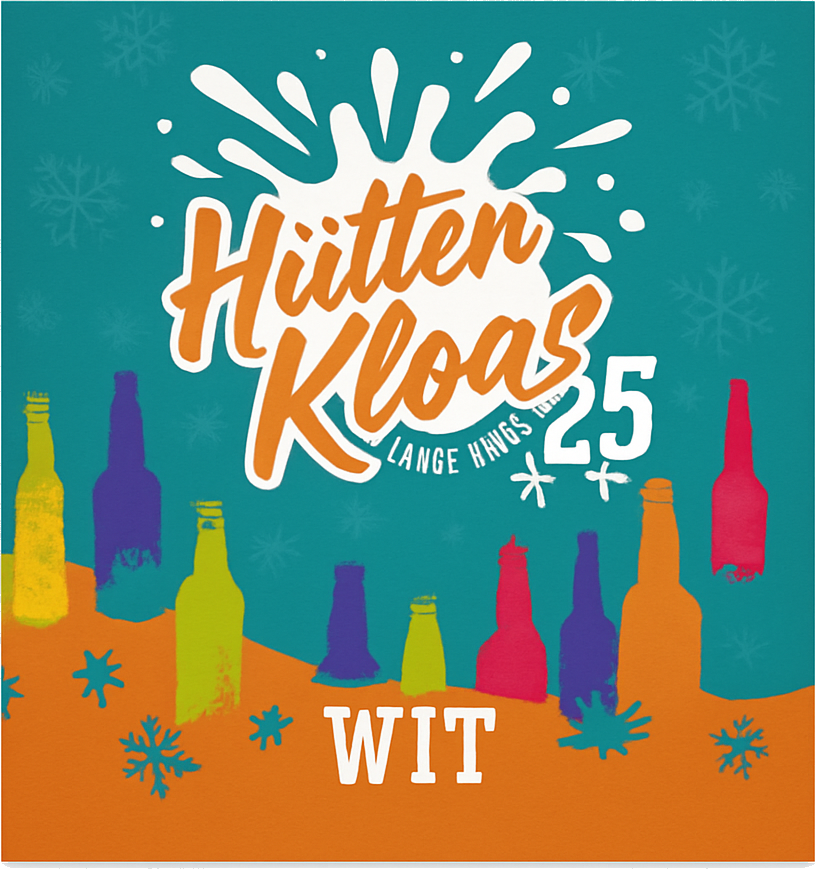 Etiket van Wit Van Kloas