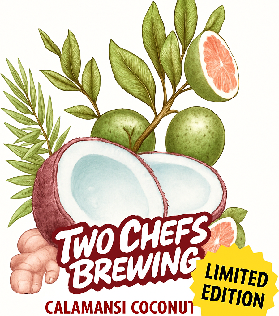 Etiket van Two Chefs Island Fever