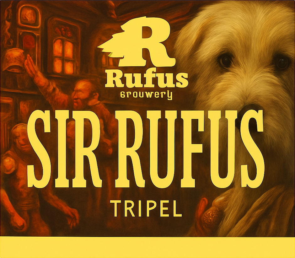 Etiket van Sir Rufus