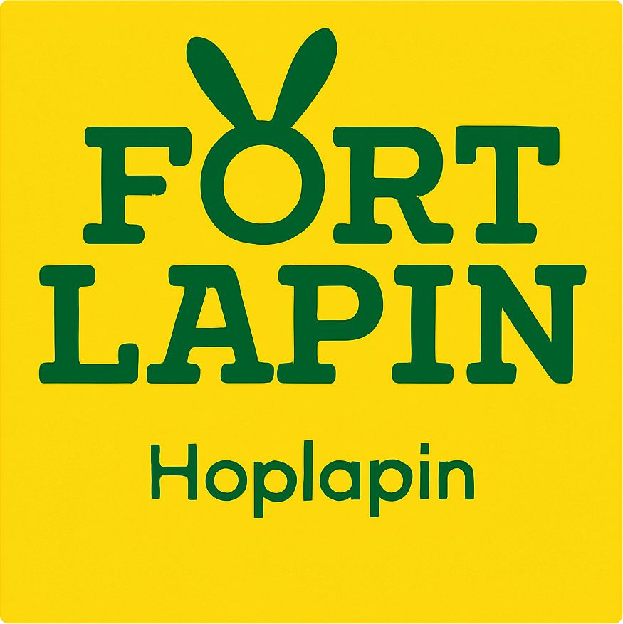 Etiket van Fort Lapin 6 Hoplapin