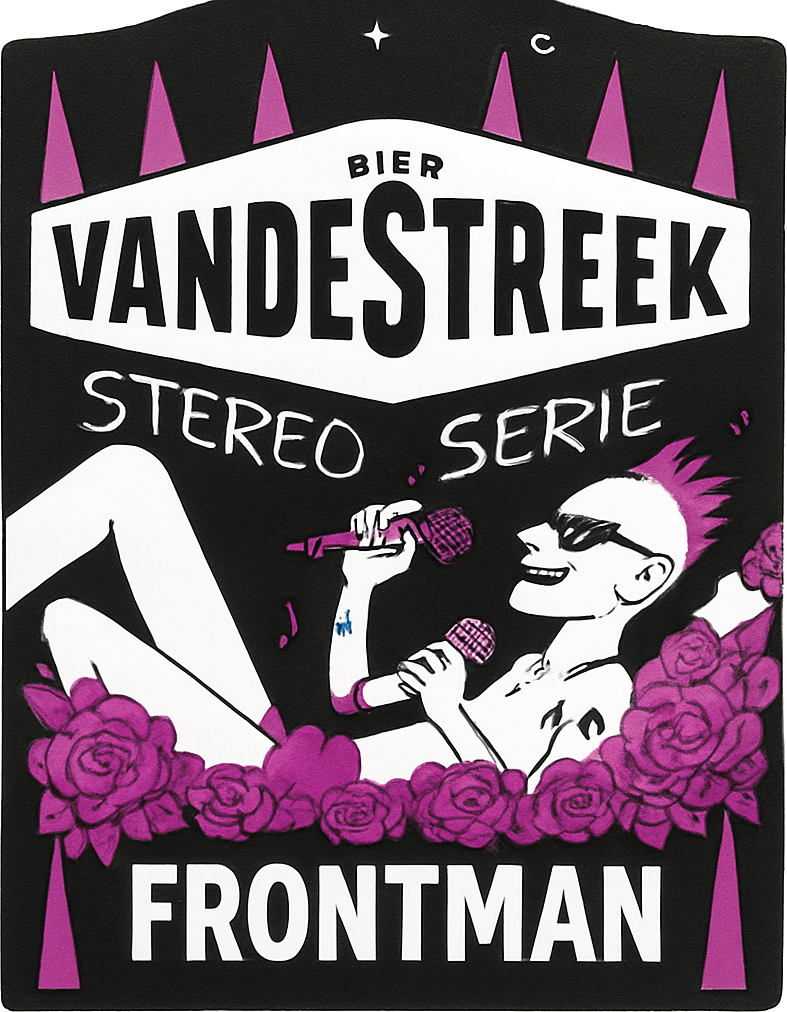 Etiket van vandeStreek Stereo Serie Frontman