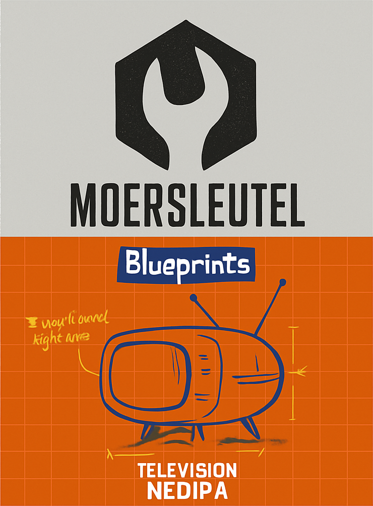 Etiket van Moersleutel Television