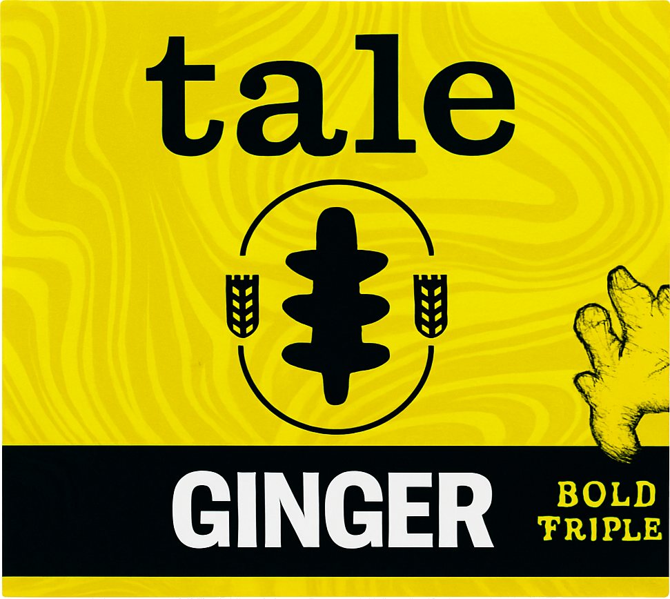 Etiket van tale Ginger Triple