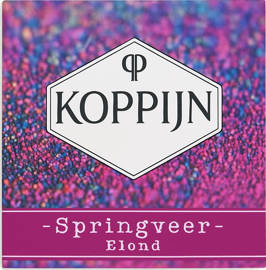 Etiket van Koppijn Springveer
