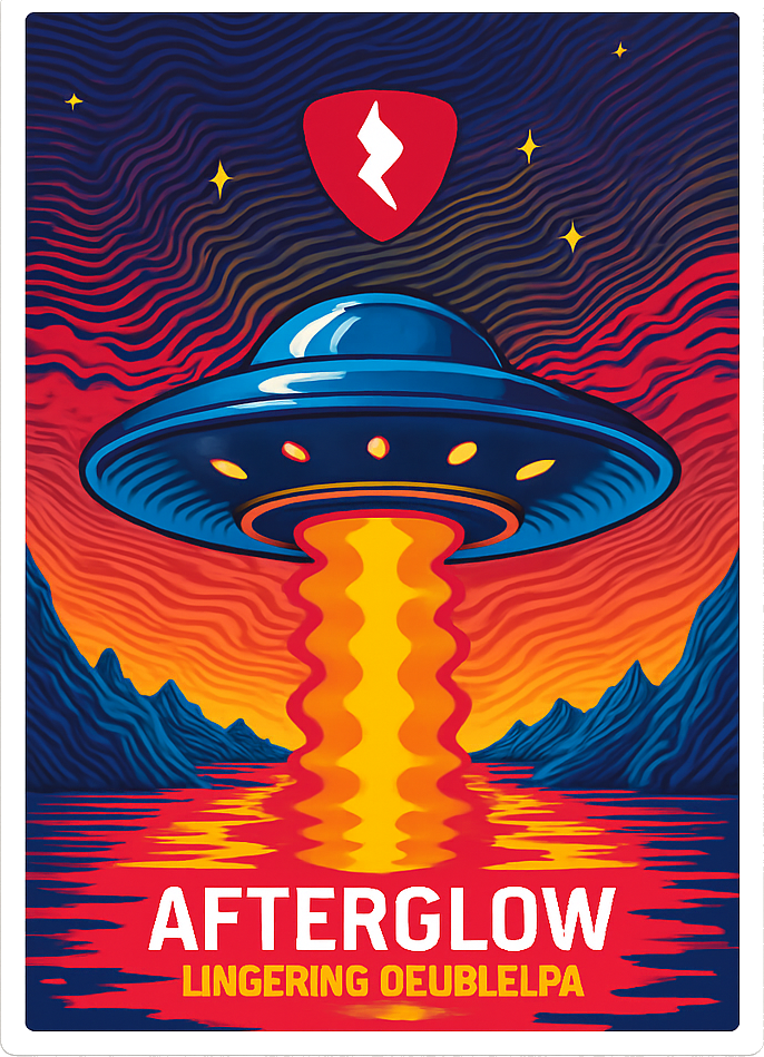 Etiket van Rock City Afterglow
