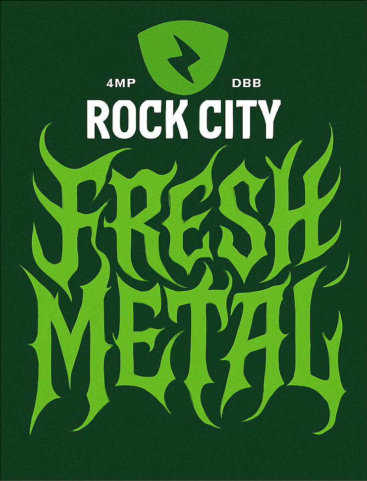 Etiket van Rock City Fresh Metal