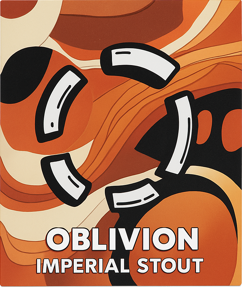 Etiket van LOST Oblivion