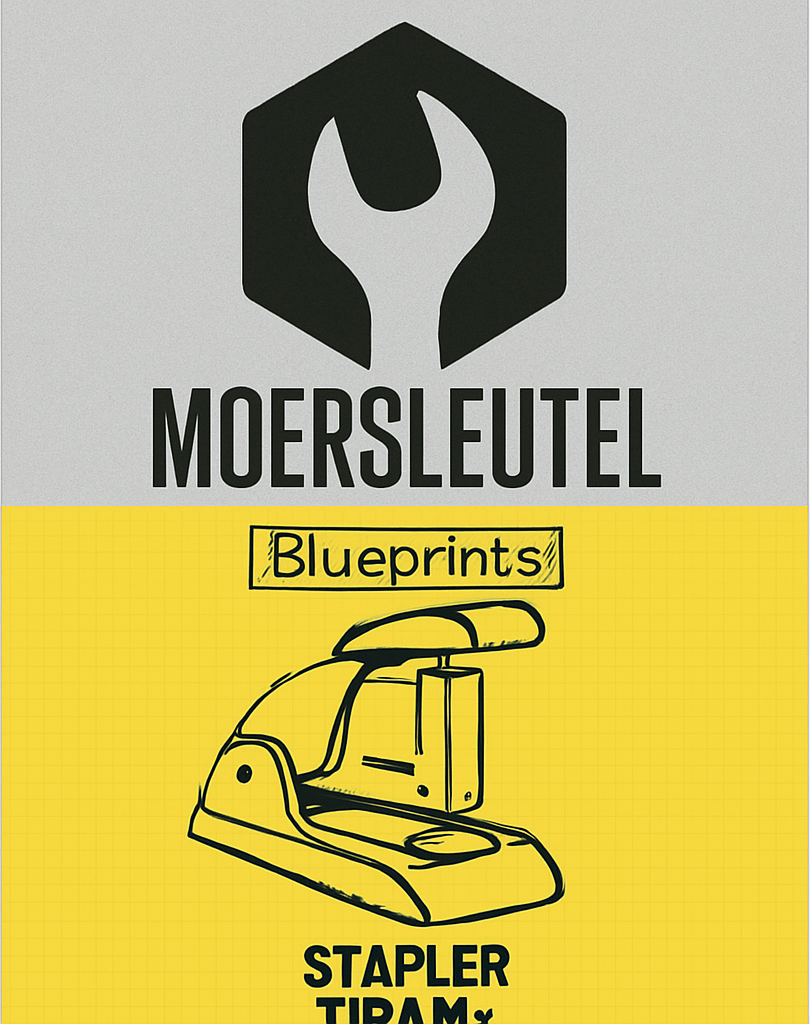 Etiket van Moersleutel Stapler