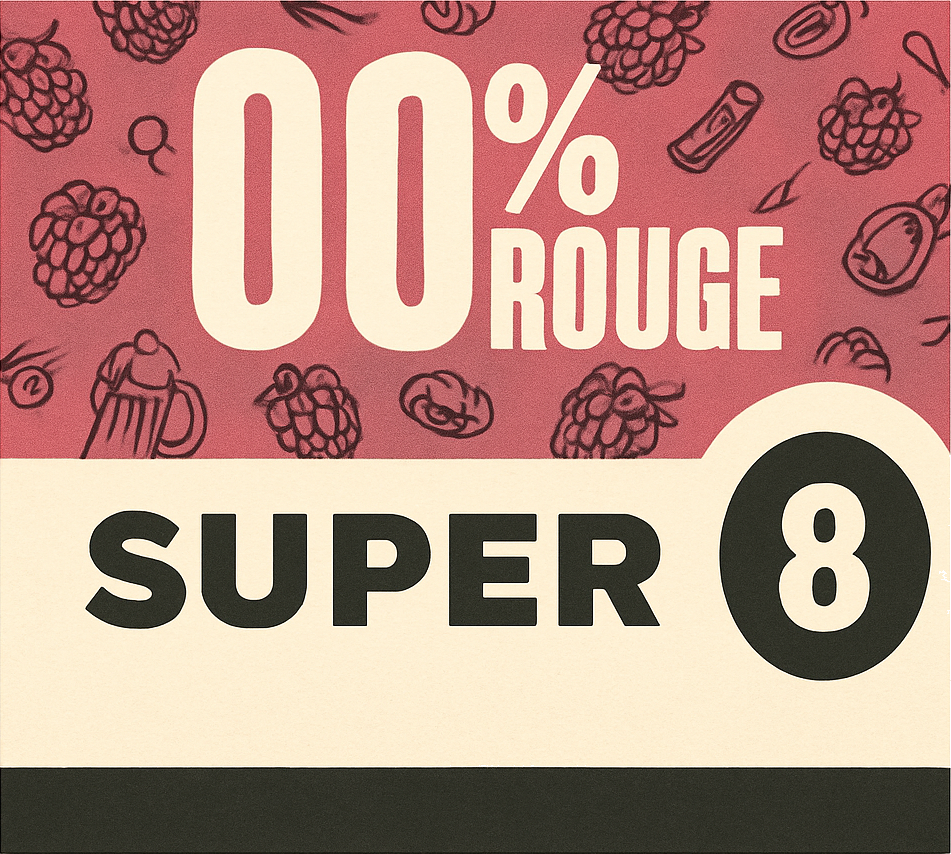 Etiket van Super 8 Rouge 0.0